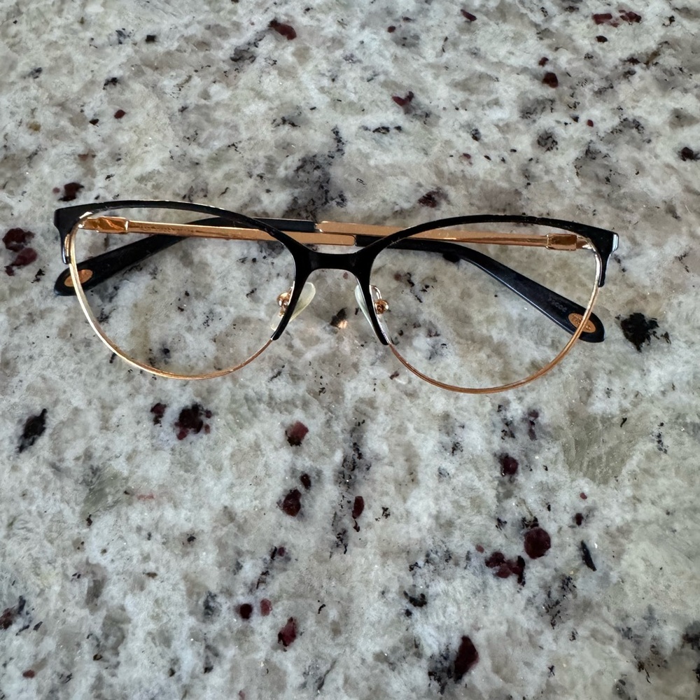 Tiffany cateye glasses. No lenses-RX or sunglasses